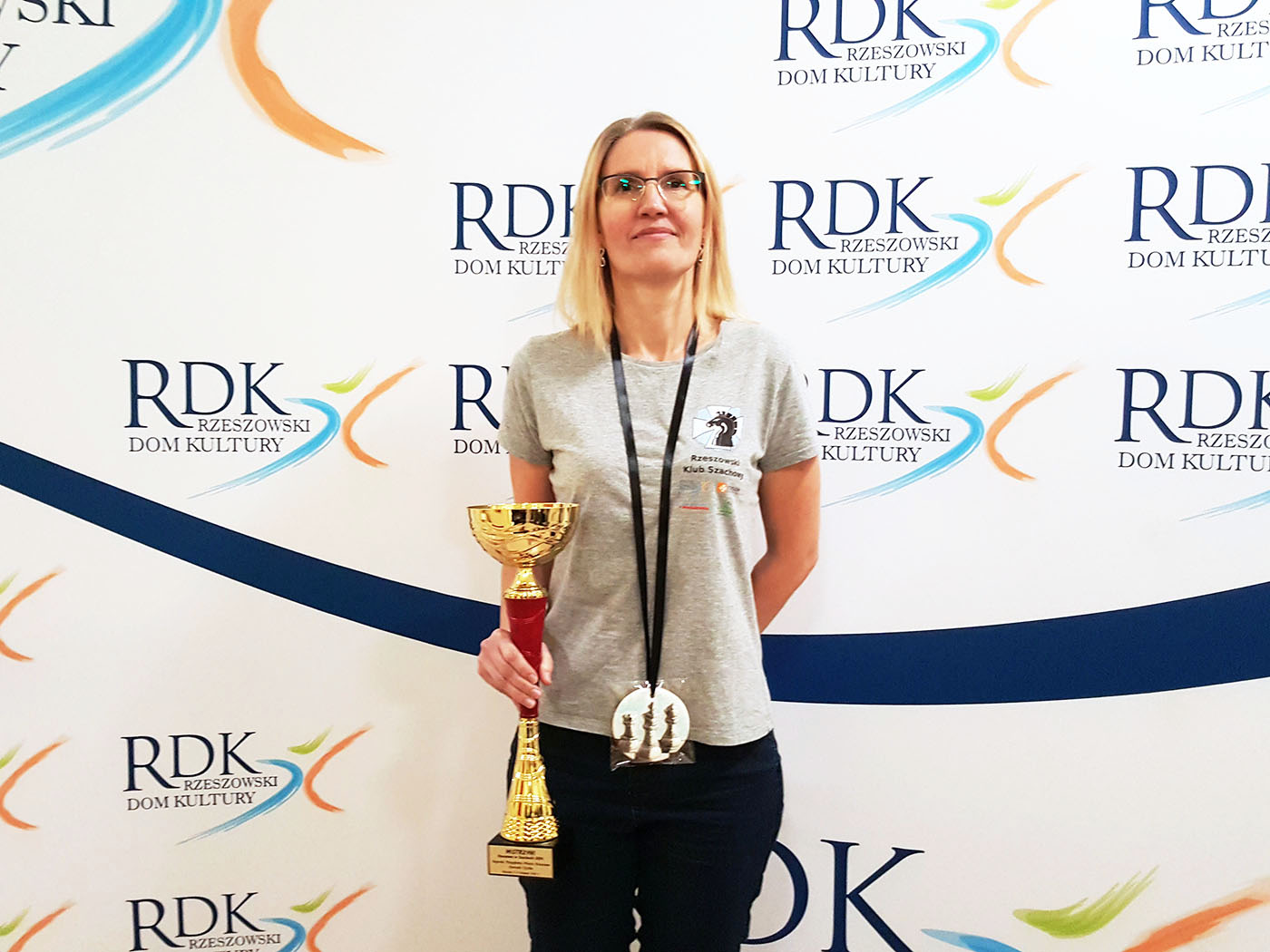 Maja Kokocińśka - Mistrzyni Rzeszow a Szachach 2024 (fot. RDK)